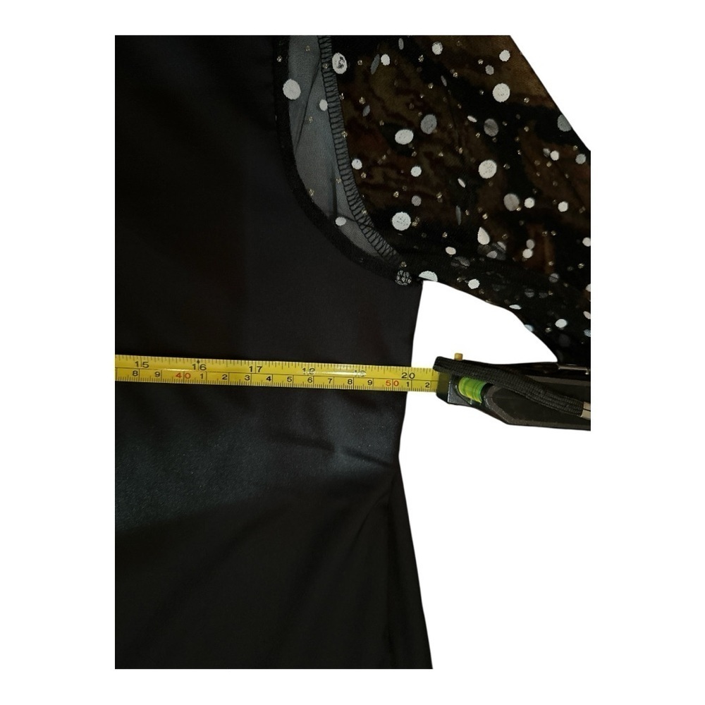 Black Embellished Maxi Dress – Size XL – Tall Girl Friendly – NWOT - Picture 3 of 9